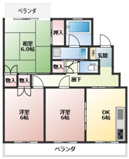 THE FK GARDEN【間取り】