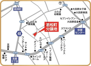 若松町出逢いの街Ⅰ【地図】