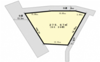 郡本売地【間取り】