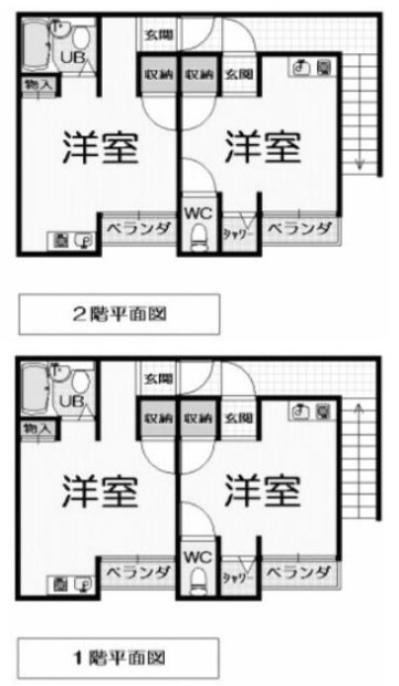 S60153-芳月荘【間取り】