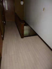 小樽市末広町の中古一戸建【その他】2016年９月撮影　洗濯機置場
