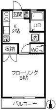 杉並区高円寺南３丁目のマンション【間取り】