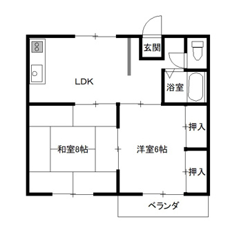 エステートピア　ムラカミ【間取り】