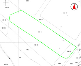 那須塩原市塩野崎17100万円の土地【間取り】