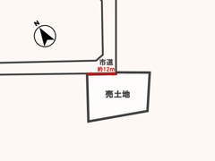 米子市福市　売土地の画像