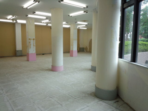 収益物件 トランクルール＆店舗【内装】店舗部内装