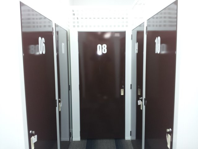 収益物件 トランクルール＆店舗【内装】収納スペース内部