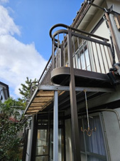 鳥取市面影２丁目中古戸建て【バルコニー】