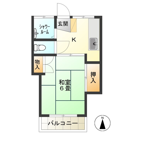 １Kです