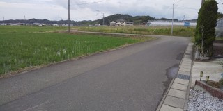 館山市正木の売地【前面道路含む現地写真】