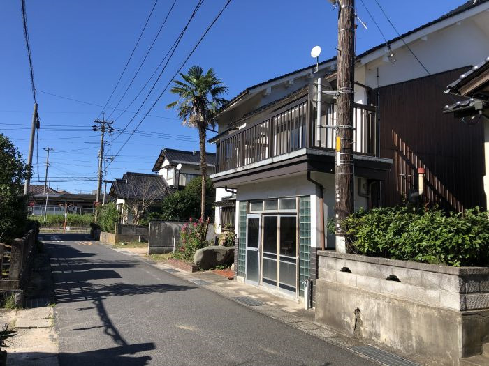 鳥取市気高町勝見土地【前面道路含む現地写真】