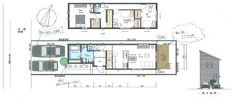 清須市桃栄二丁目　売地【参考プラン】