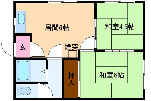 石津マンション【間取り】