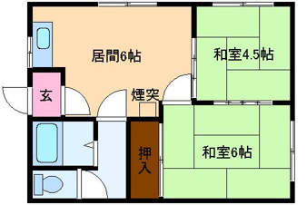 石津マンション【間取り】