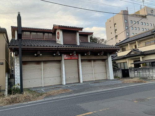 佐野市朝日町売り店舗【外観】
