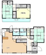 大田原市新富町2丁目　1300万円　中古住宅の画像