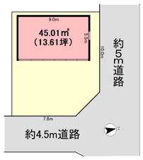 並木ガレージＫ【区画図】