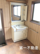 西脇市野村町の中古一戸建【洗面所】