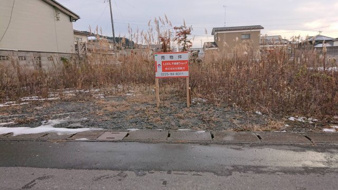 石巻市塩富町１丁目の売地【外観】