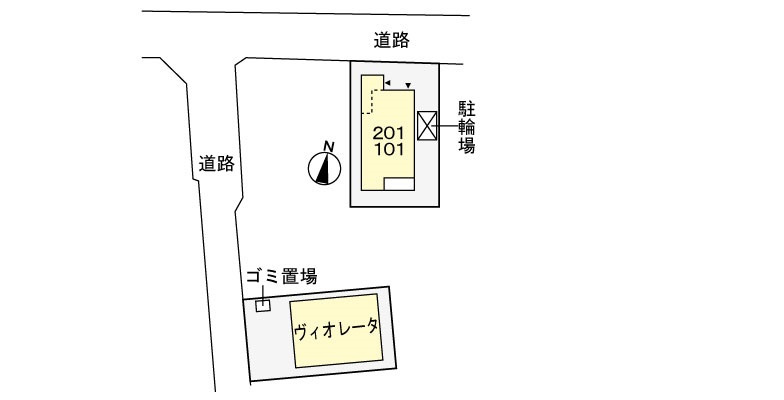 ヴィオラ【区画図】