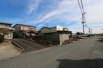 黒木上泉中古住宅【前面道路含む現地写真】