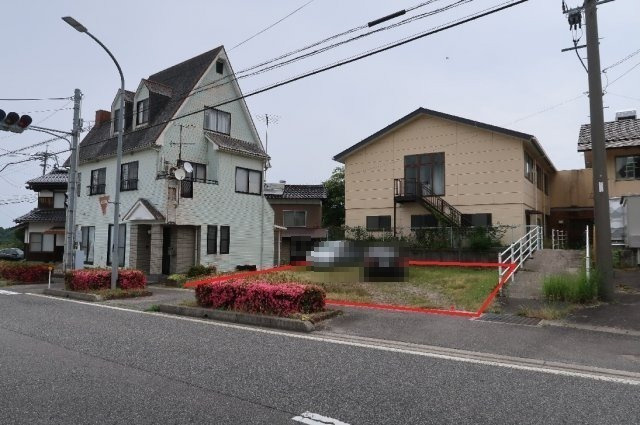 西伯郡大山町佐摩（診療所横）売土地【外観】