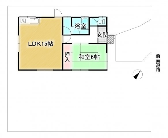大津市八屋戸2306-59 中古戸建【間取り】