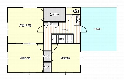 鳥取市吉成中古戸建て【間取り】