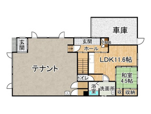 広尾町本通8丁目【間取り】