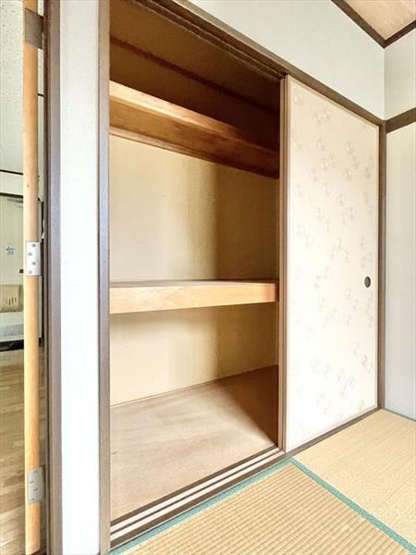大容量の押し入れ収納