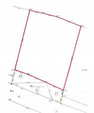 別府市鉄輪東の売地【区画図】