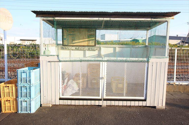敷地内に集積所あります