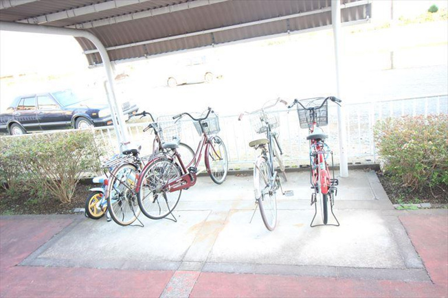 駐輪場もあります！