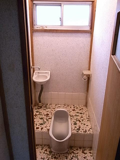 トイレはコチラです！