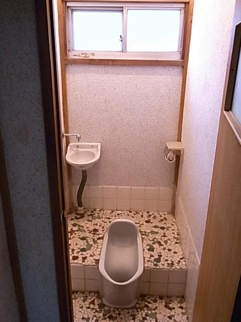 トイレはコチラです！