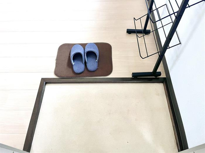 段差なしのフラットな玄関です！