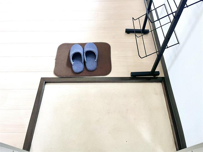 段差なしのフラットな玄関です！