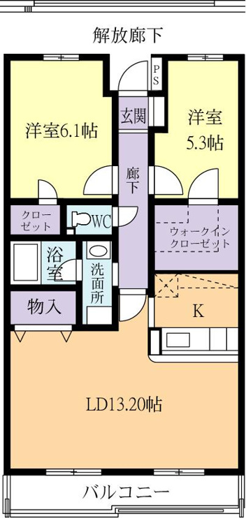 リビング広々