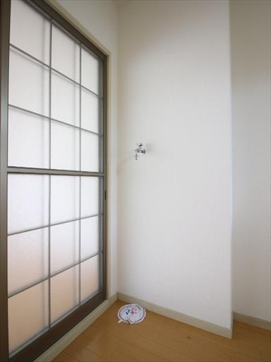 室内洗濯機置き場！