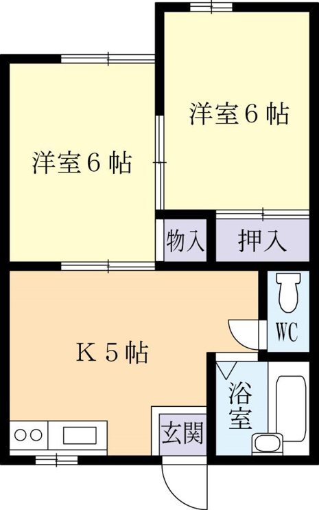 間取りは各部屋違います
