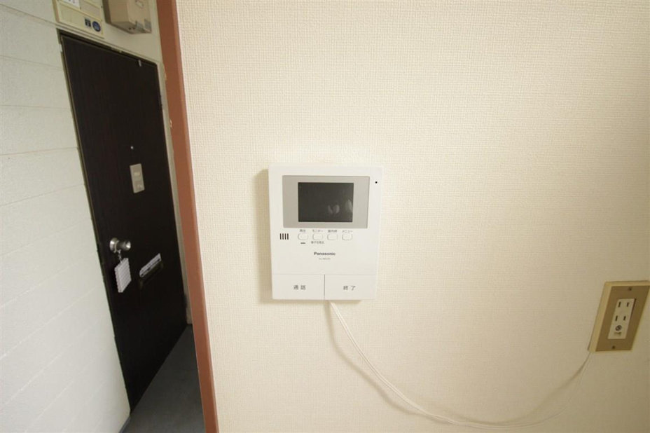 TVインターホン付で安全です