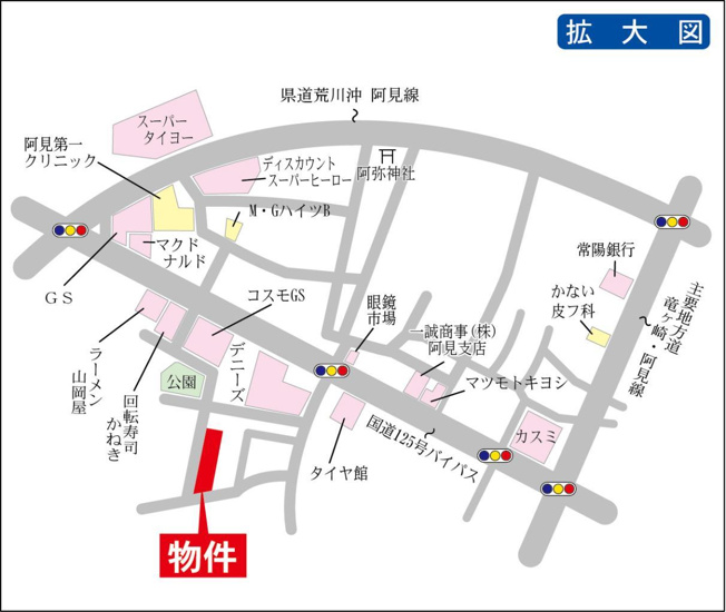 現地案内図