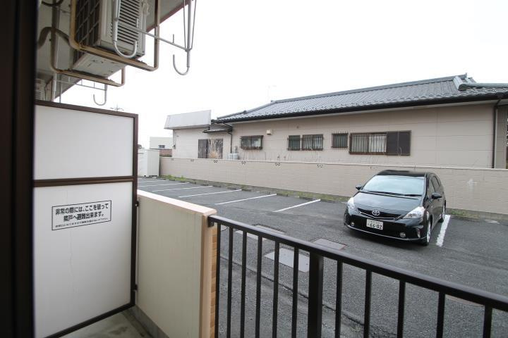 お布団も干せちゃうバルコニー