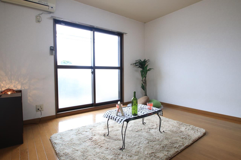 シックな色合いのお部屋です