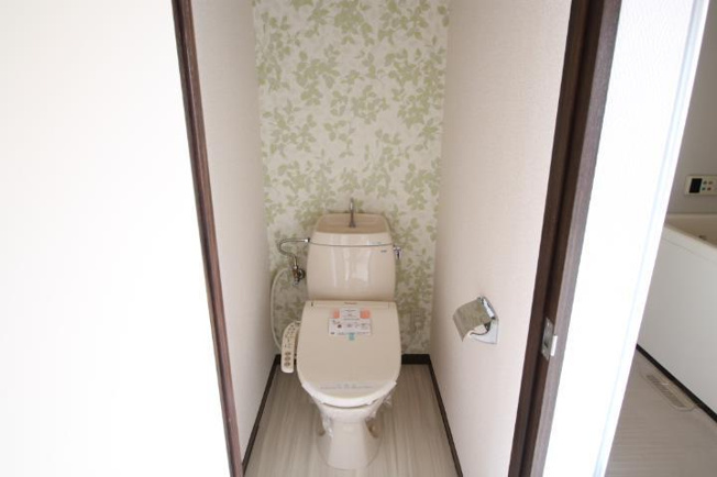 清潔感のあるトイレです！