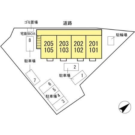 【区画図】