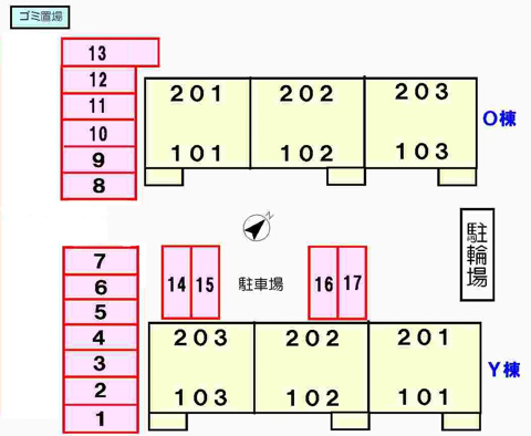 石岡市旭台２丁目のアパートの画像