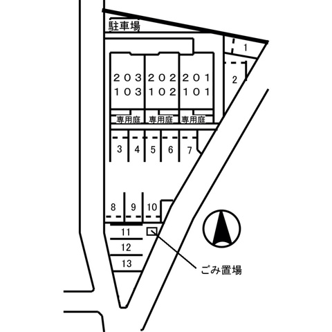 石岡市若松１丁目のアパートの画像