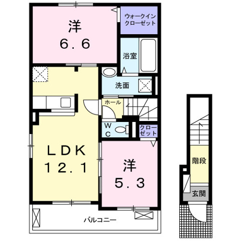 石岡市府中４丁目のアパートの画像