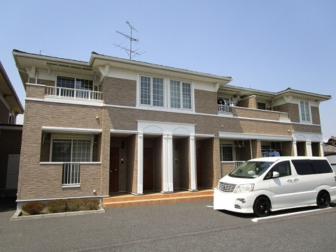 小美玉市羽鳥のアパートの画像